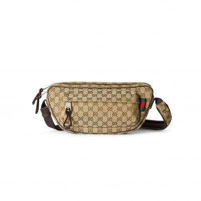 GUCCI GG CANVAS LARGE SLINGBAG 802096 (34*15*10cm)